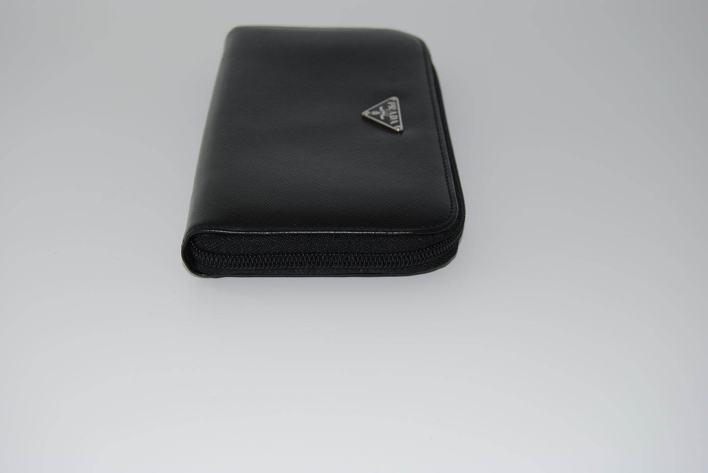 Prada Saffiano Leather Wallet Black
