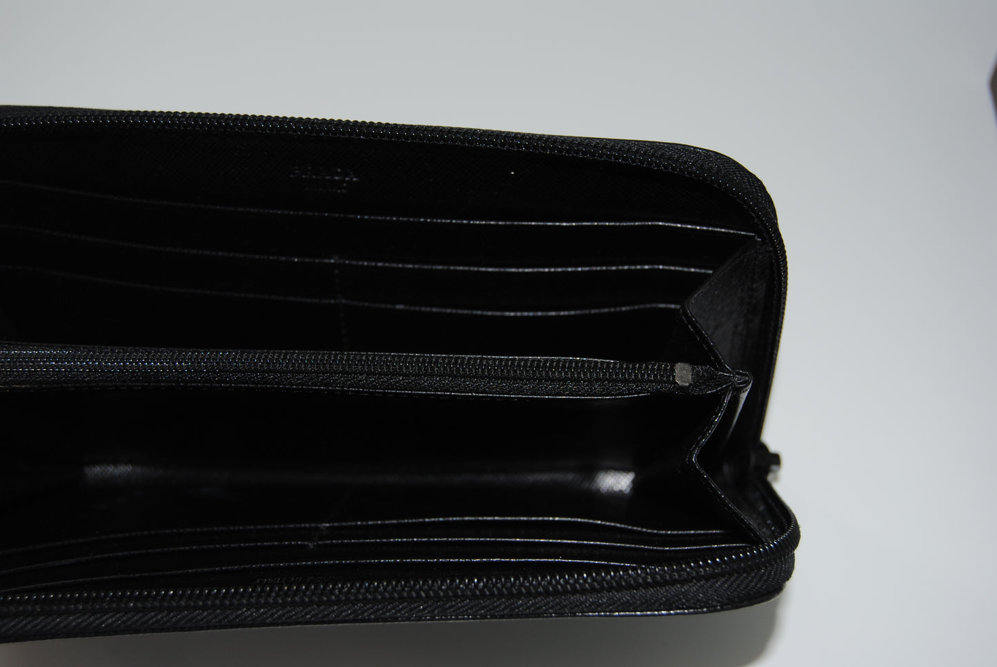 Prada Saffiano Leather Wallet Black