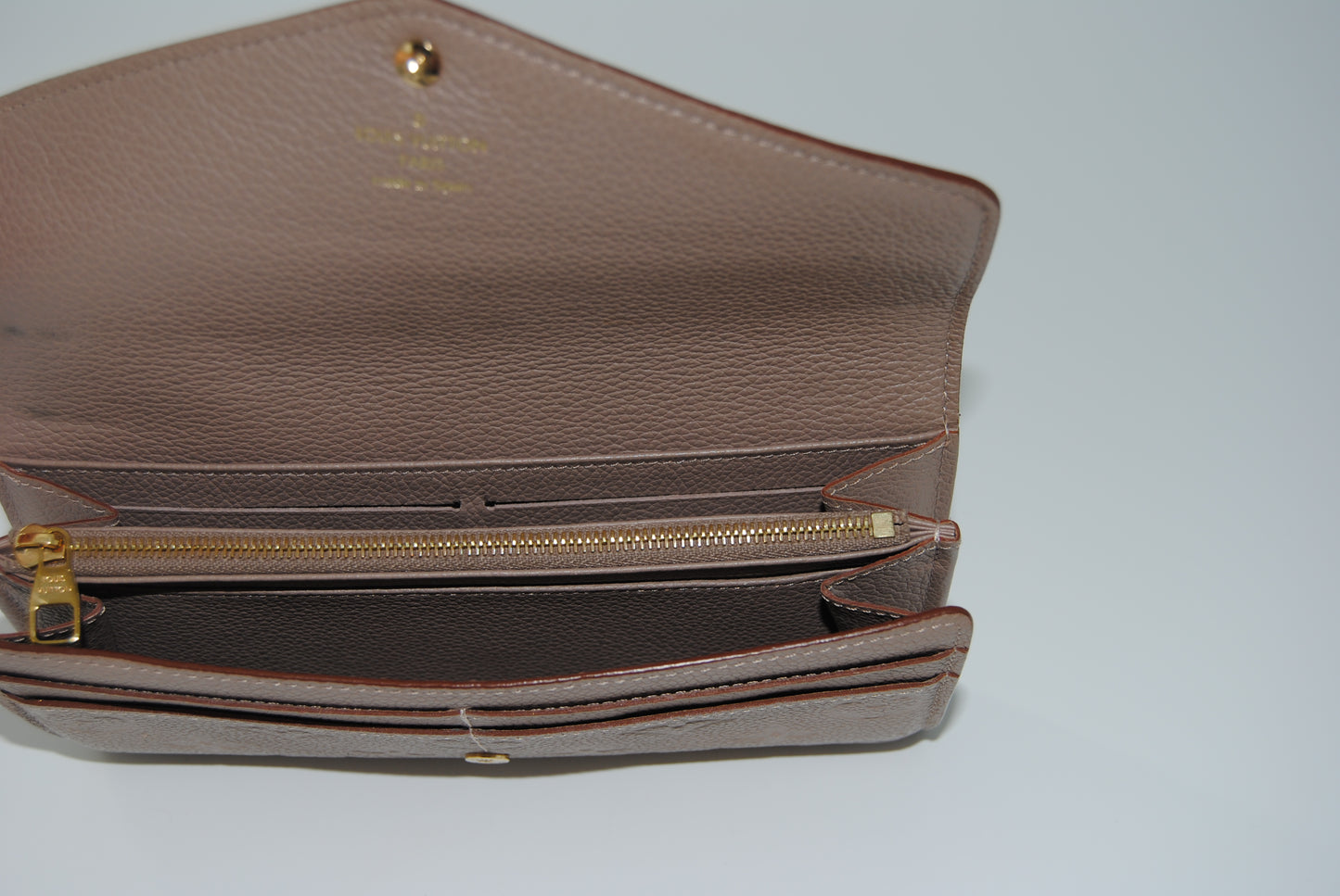 Louis Vuitton Empreinte Sarah Wallet NM Tourterelle