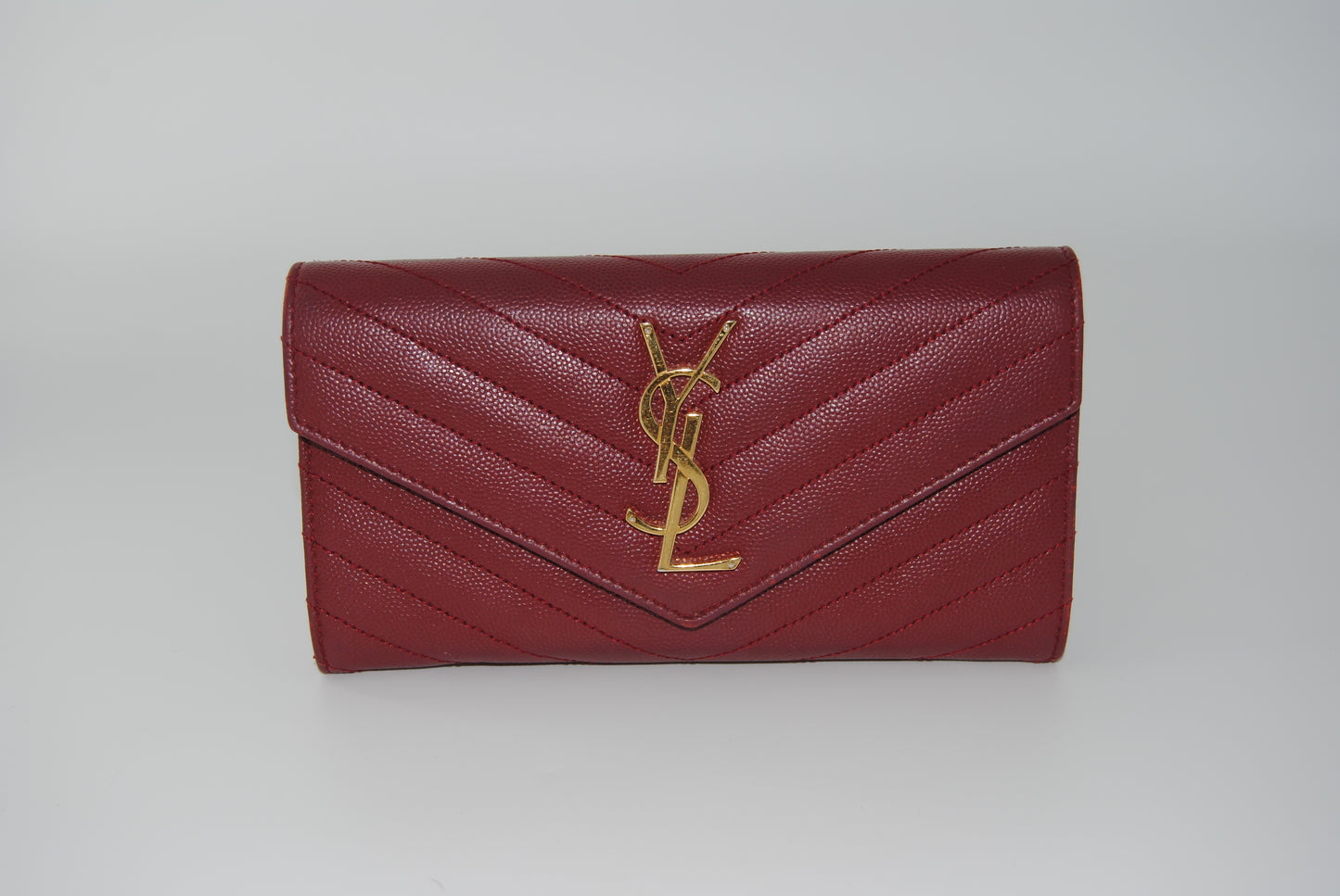 Saint Laurent Cassandre Grain De Poudre Large Wallet