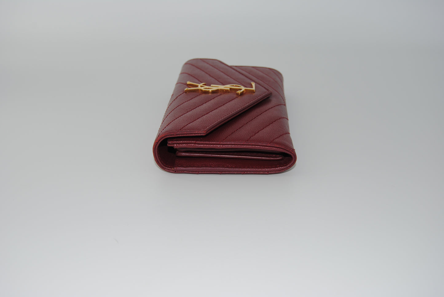 Saint Laurent Cassandre Grain De Poudre Large Wallet