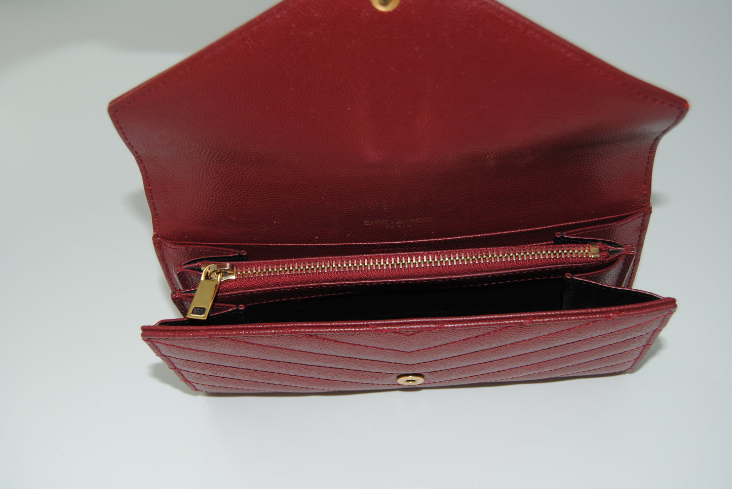 Saint Laurent Cassandre Grain De Poudre Large Wallet