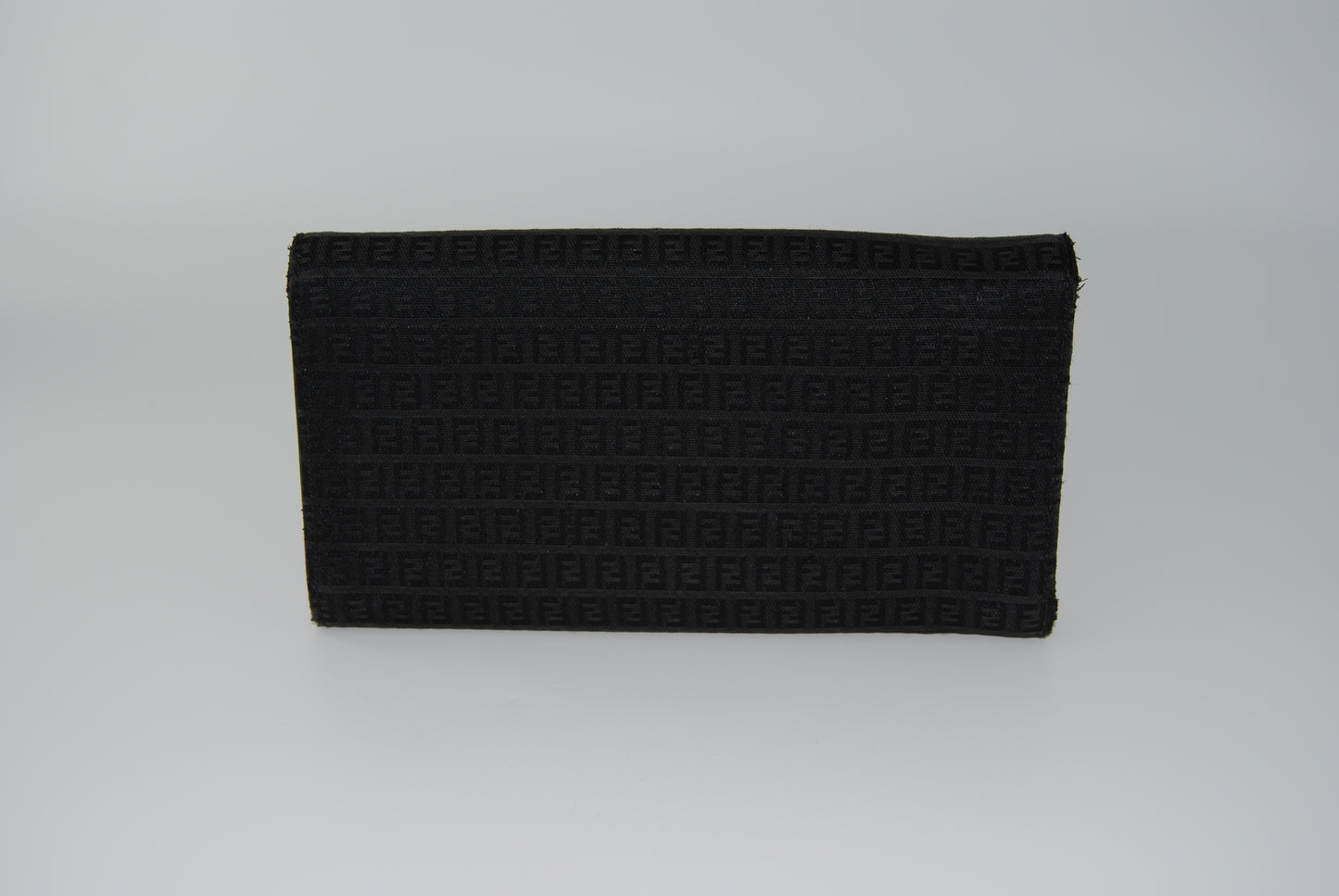 Fendi Canvas FF Nylon Wallet Black