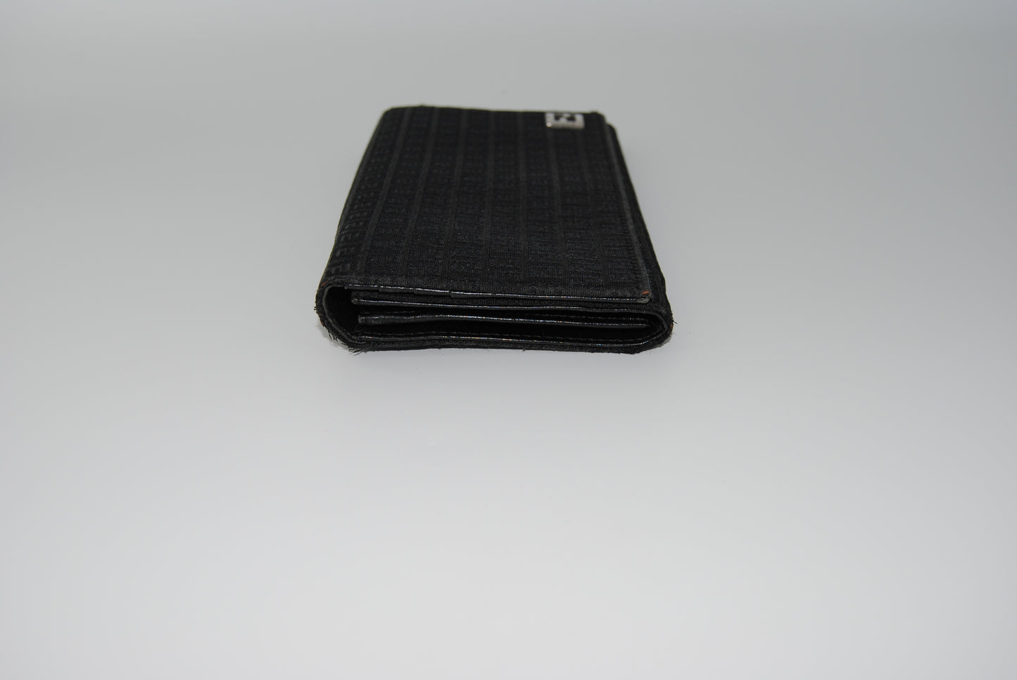 Fendi Canvas FF Nylon Wallet Black