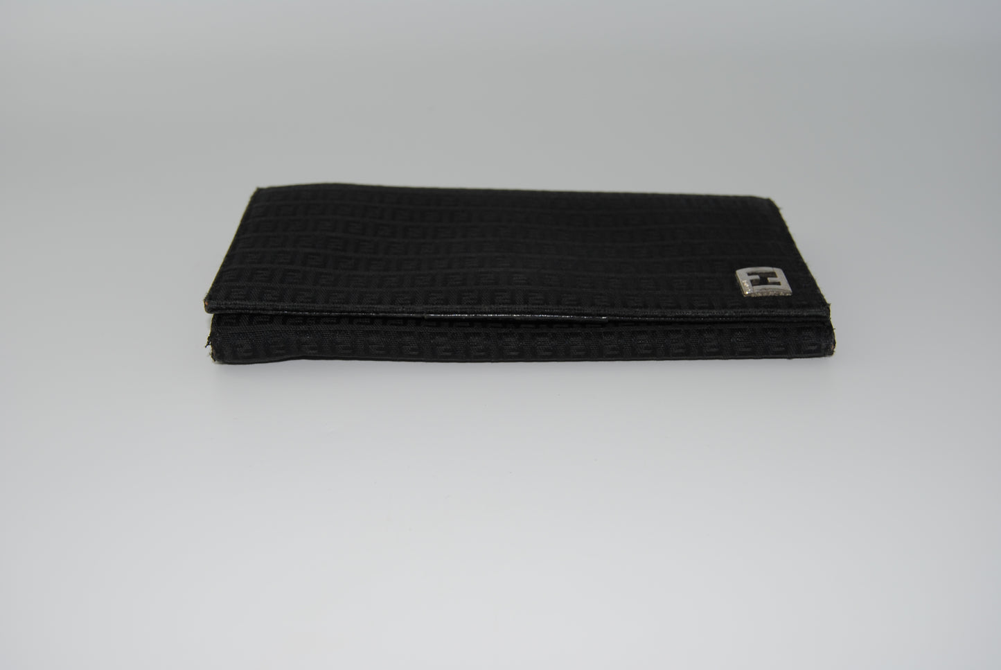 Fendi Canvas FF Nylon Wallet Black