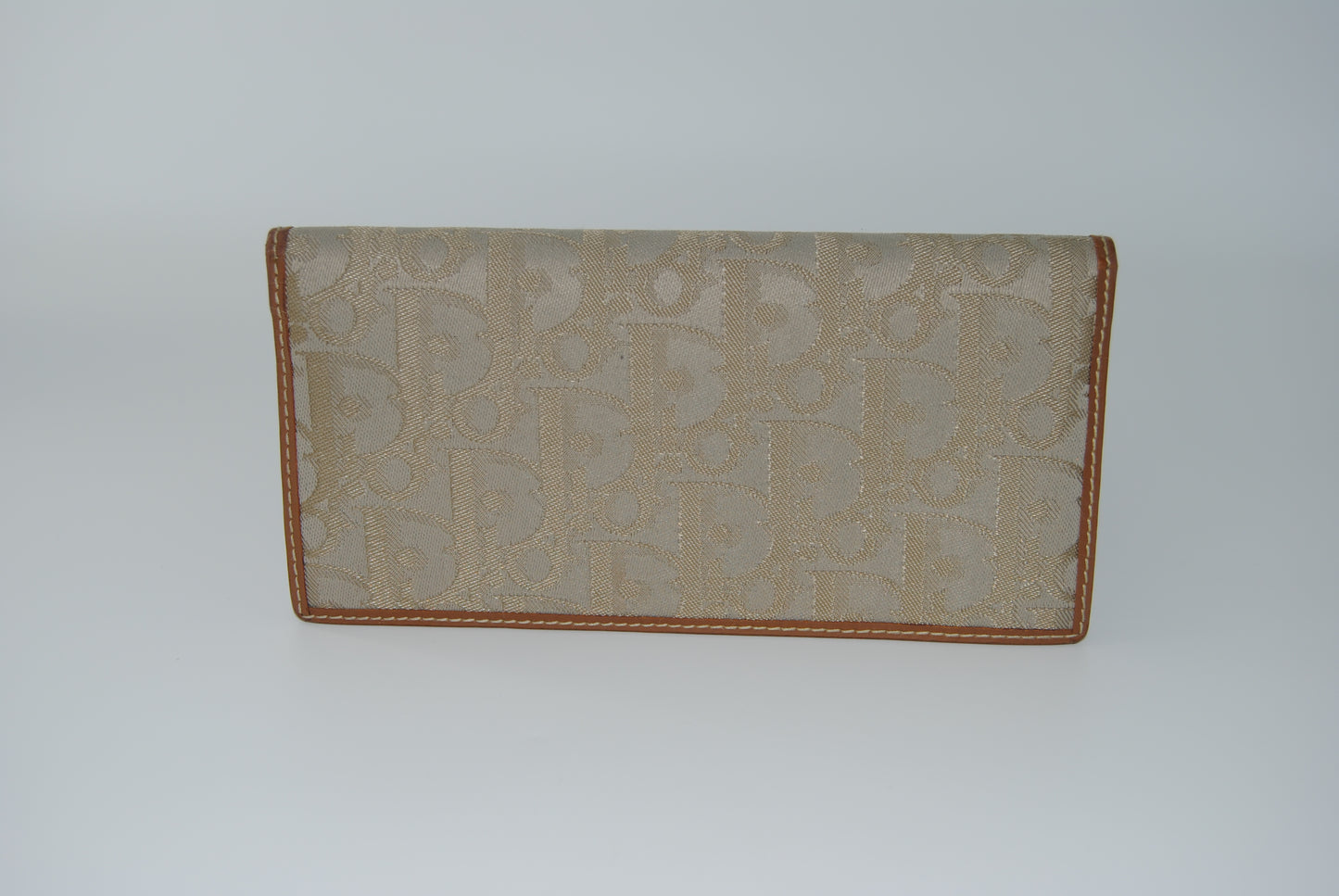 Dior Oblique Trotter Wallet Beige