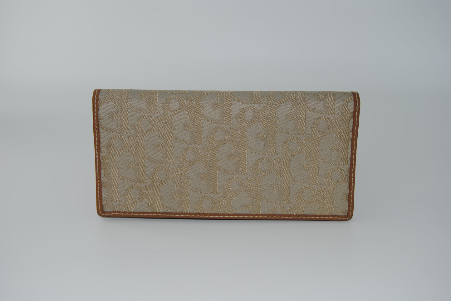 Dior Oblique Trotter Wallet Beige