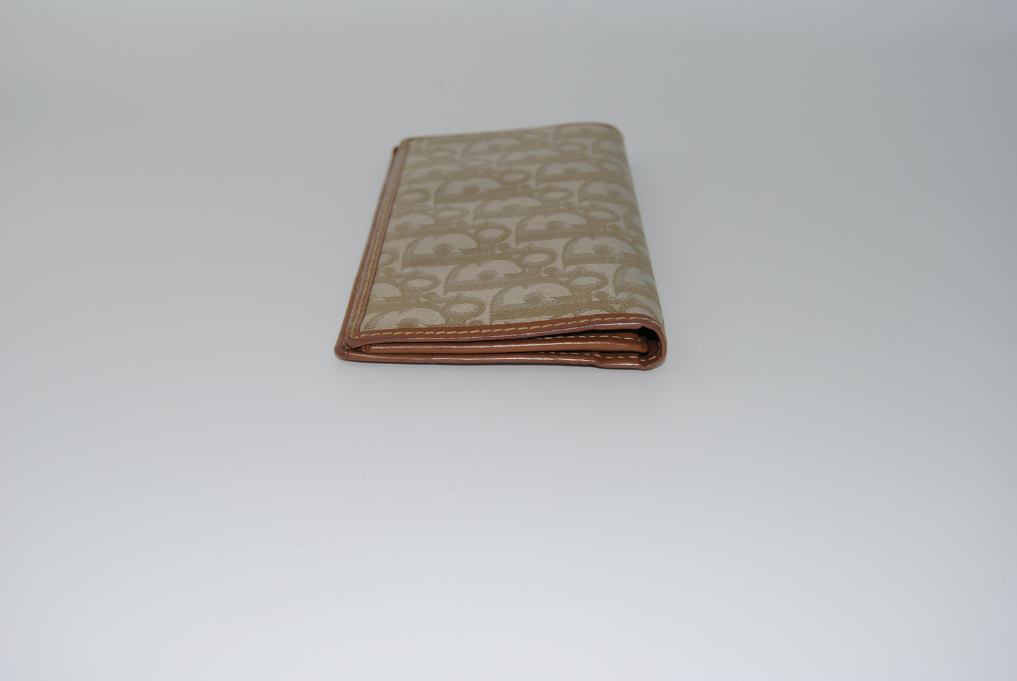 Dior Oblique Trotter Wallet Beige