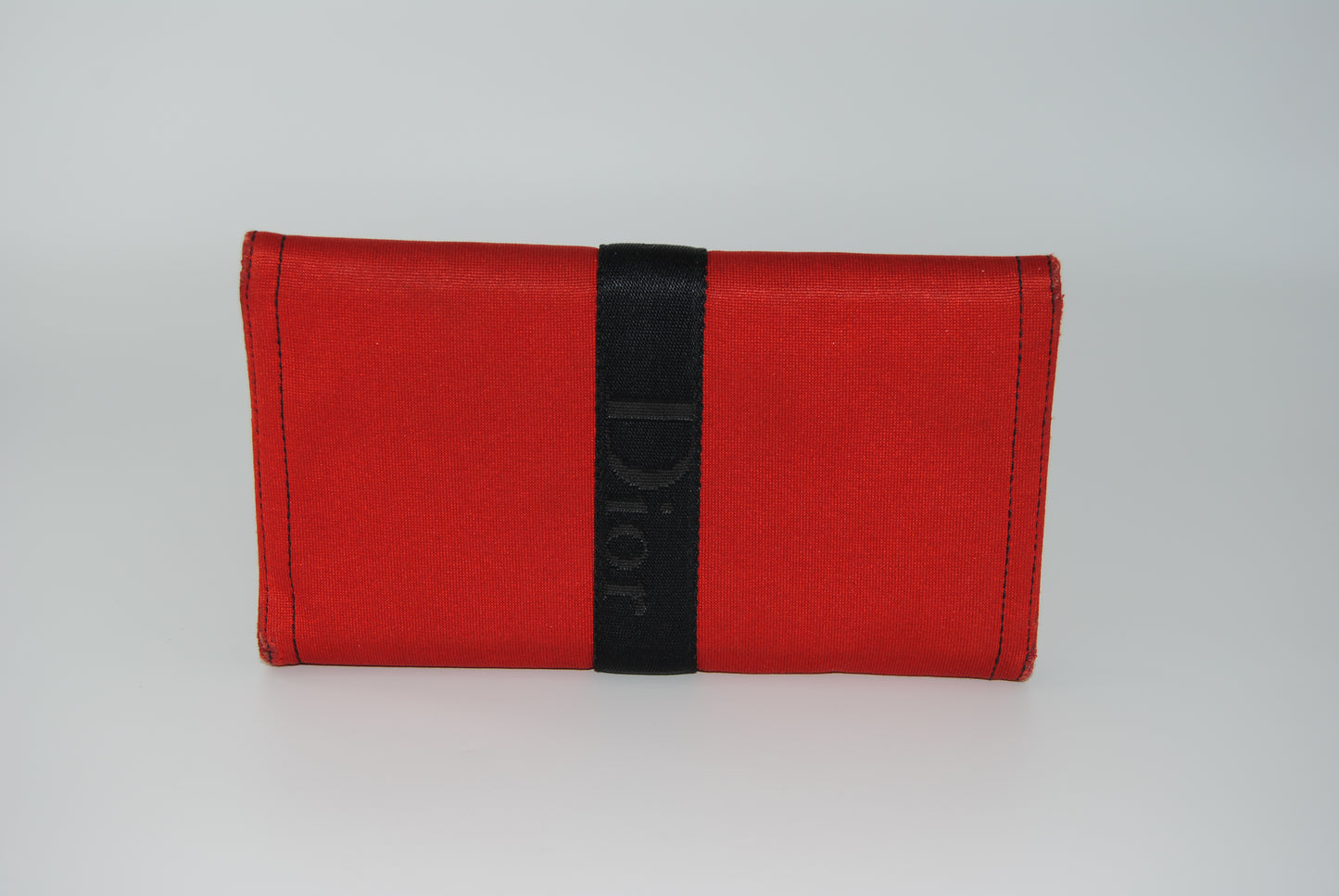 Dior Vintage Red Cloth Wallet