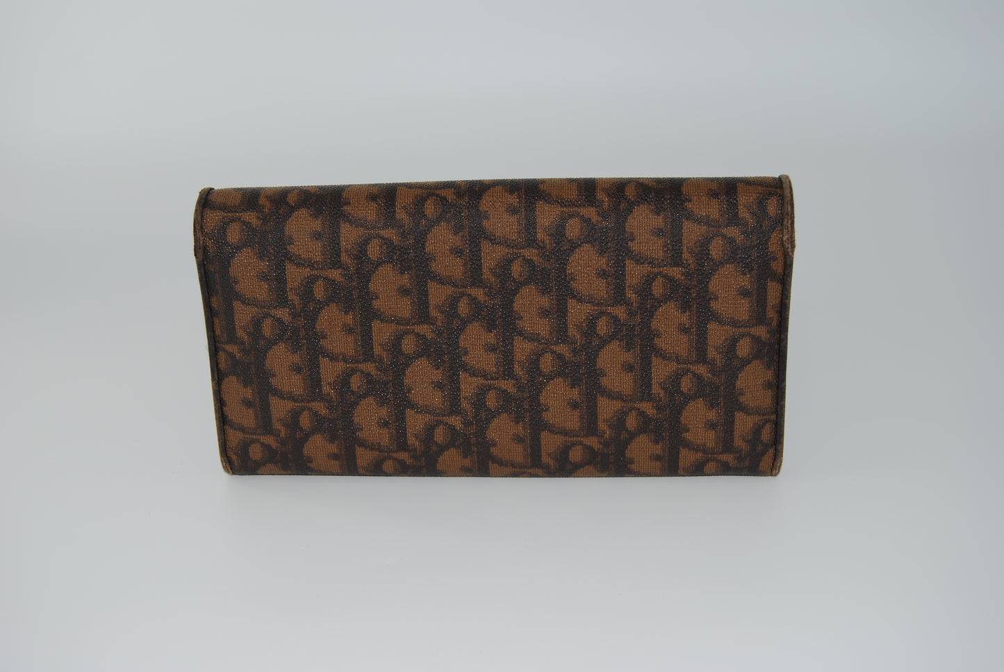 Dior Dark Brown Dionissimo Coated Wallet