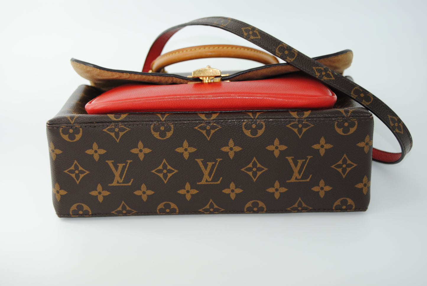 Monogram Canvas Marignan Brown and Red