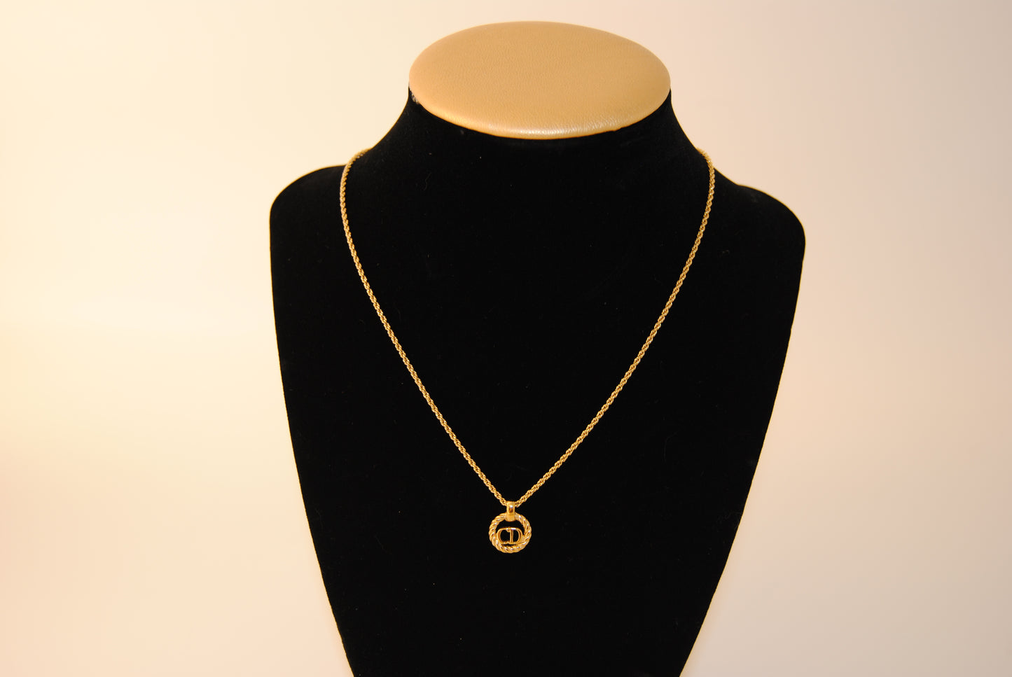 Jewelry Christian Dior Necklace Logo