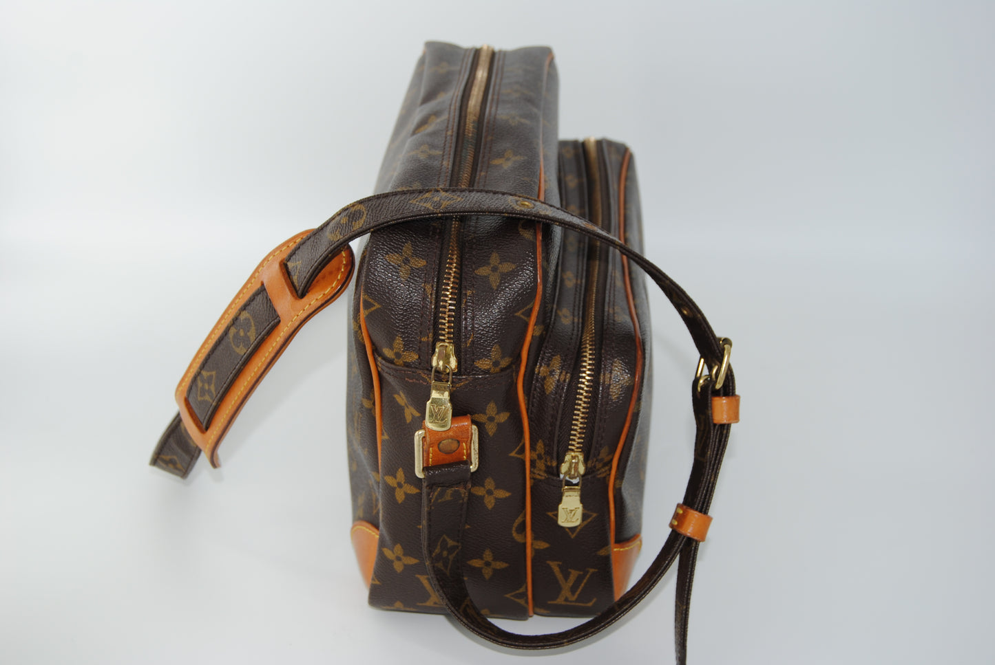 Nile Crossbody Monogram Bag Zip Messenger