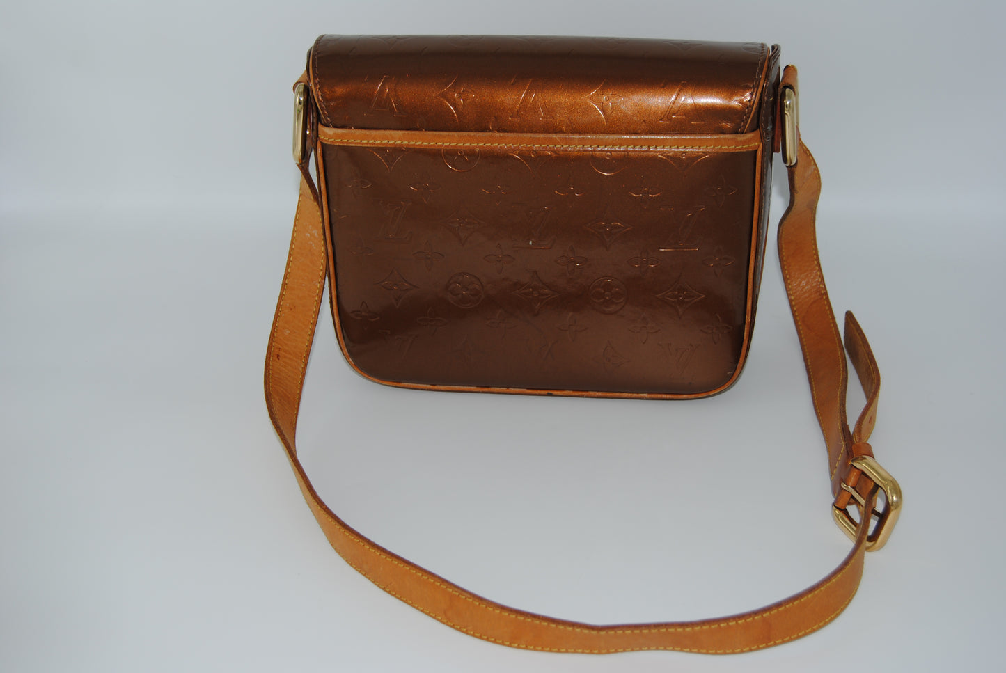 Vernis Christie Bronze Gm Crossbody Shoulderbag