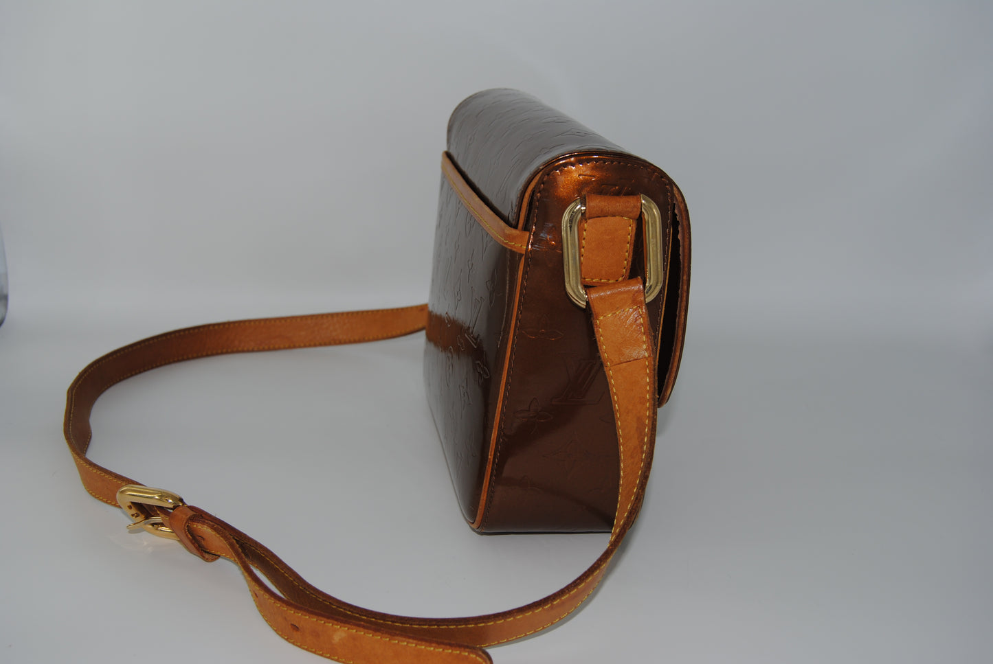 Vernis Christie Bronze Gm Crossbody Shoulderbag