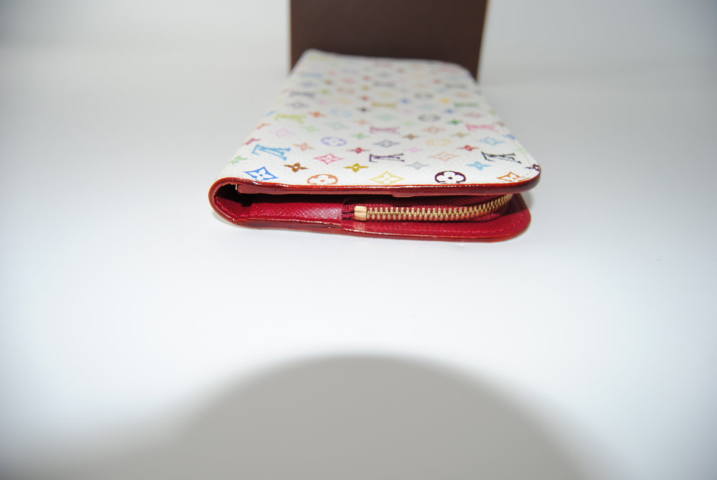 Louis Vuitton Monogram Multicolor Insolite Wallet White