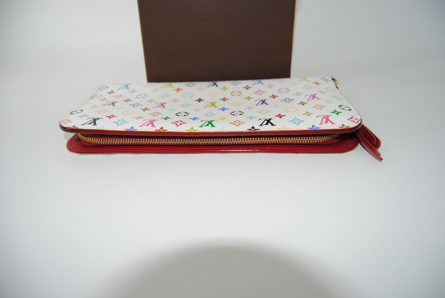 Louis Vuitton Monogram Multicolor Insolite Wallet White