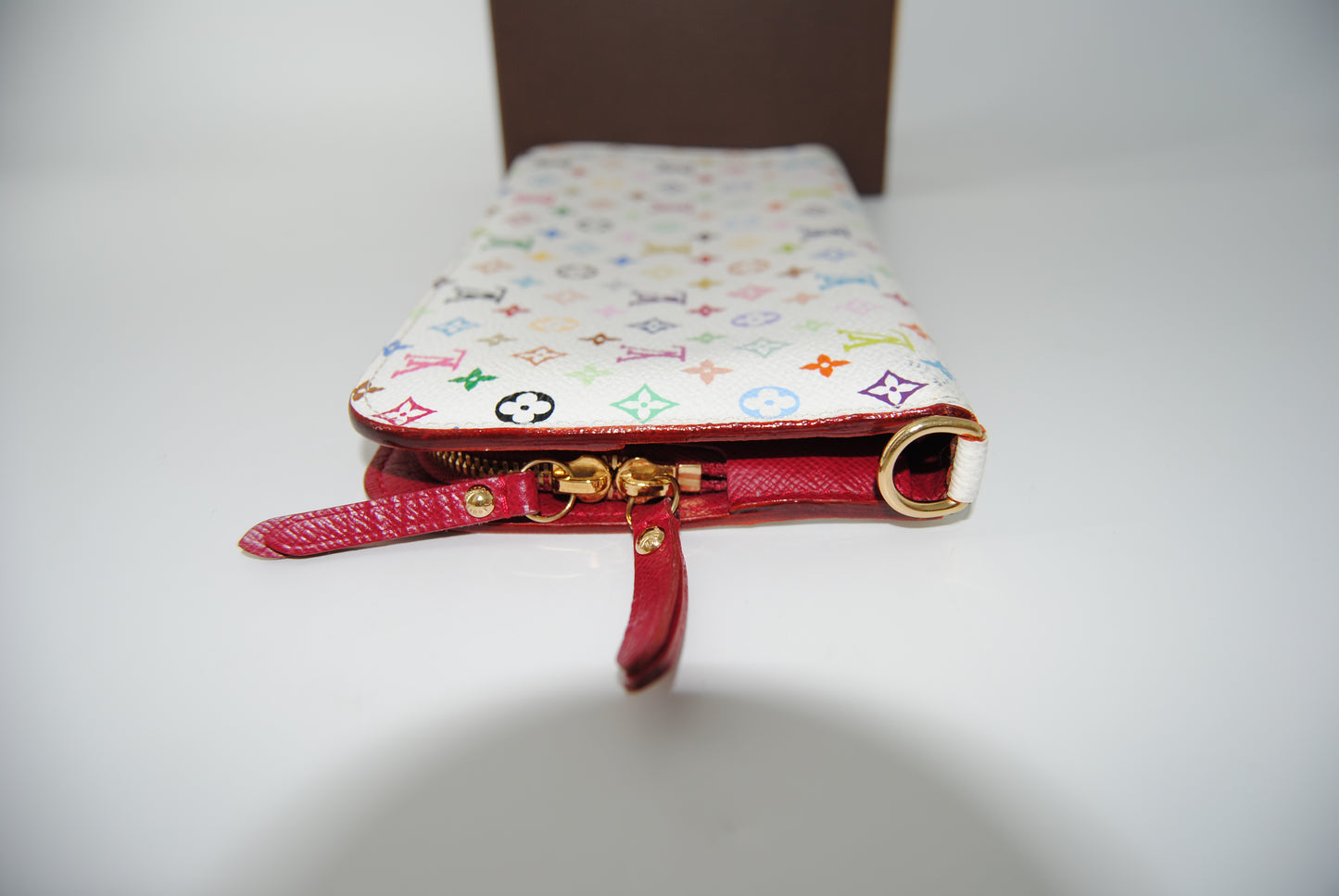 Louis Vuitton Monogram Multicolor Insolite Wallet White