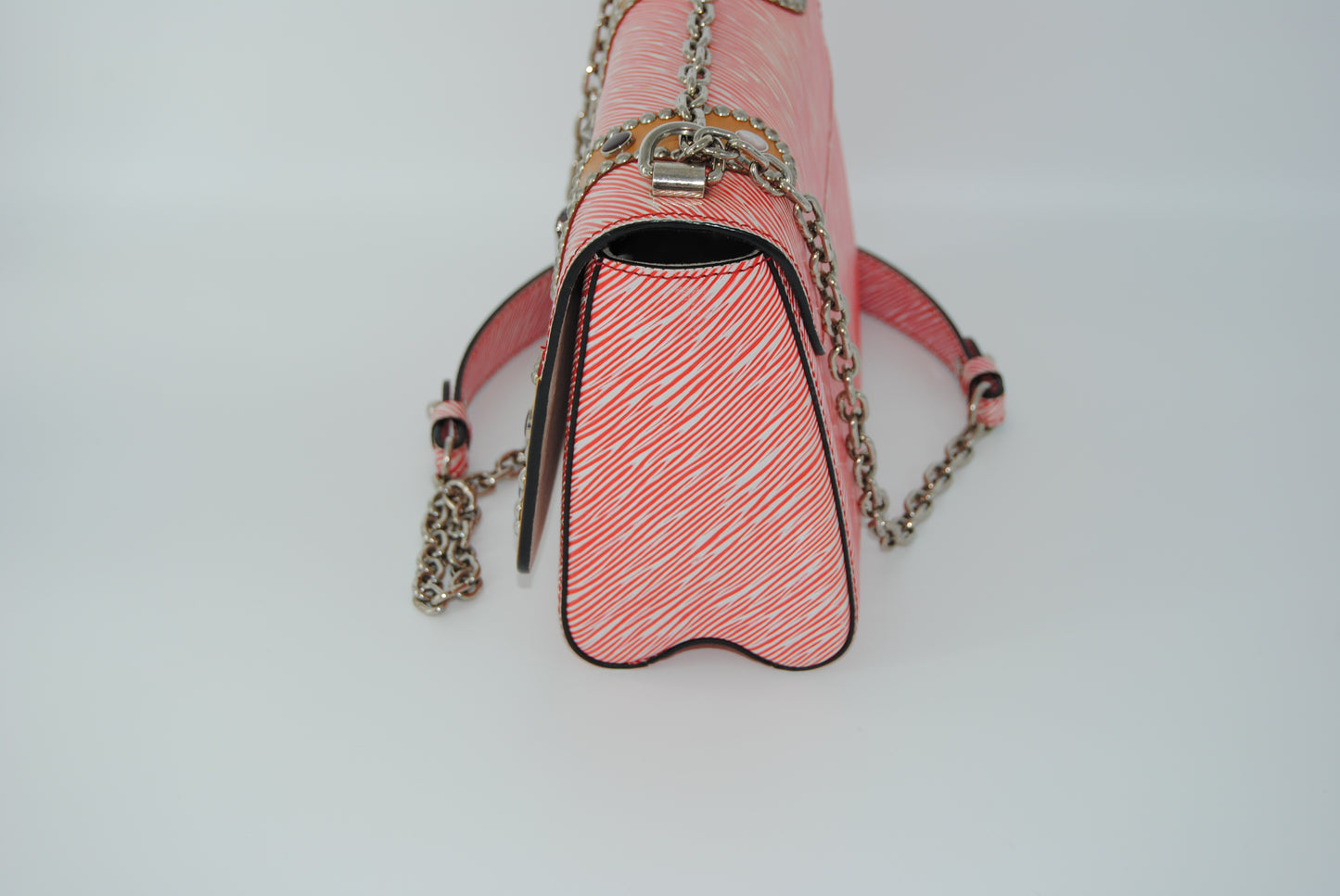 Louis Vuitton Epi Studded Twist Shoulder Bag MM Red Limited Edition