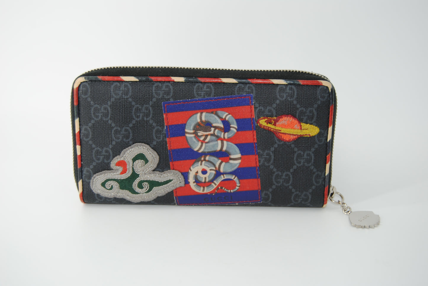 Gucci Wallet Zippy GG Supreme Night Courrier