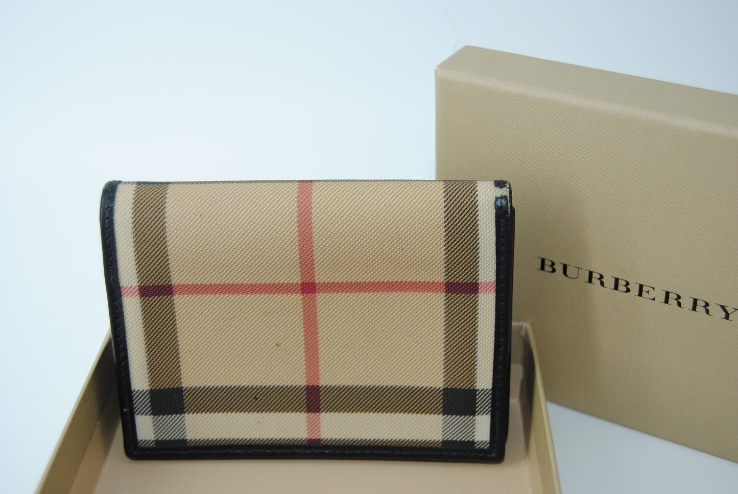 Burberry Nova Check Bi-Fold Wallet