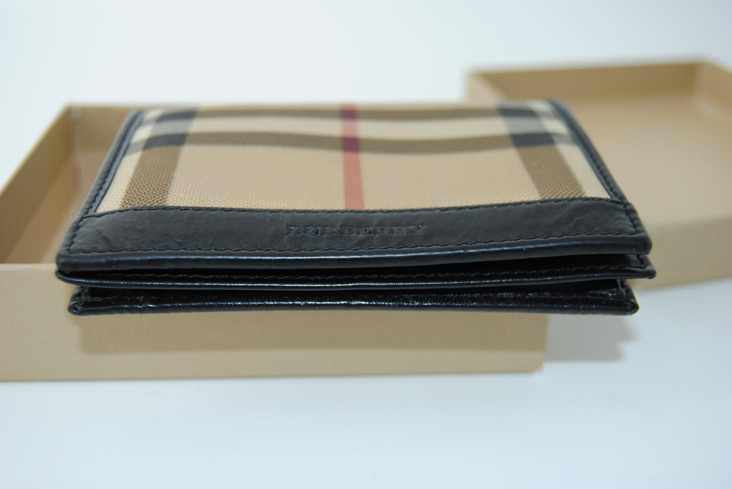 Burberry Nova Check Bi-Fold Wallet