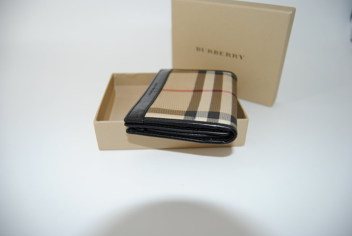 Burberry Nova Check Bi-Fold Wallet