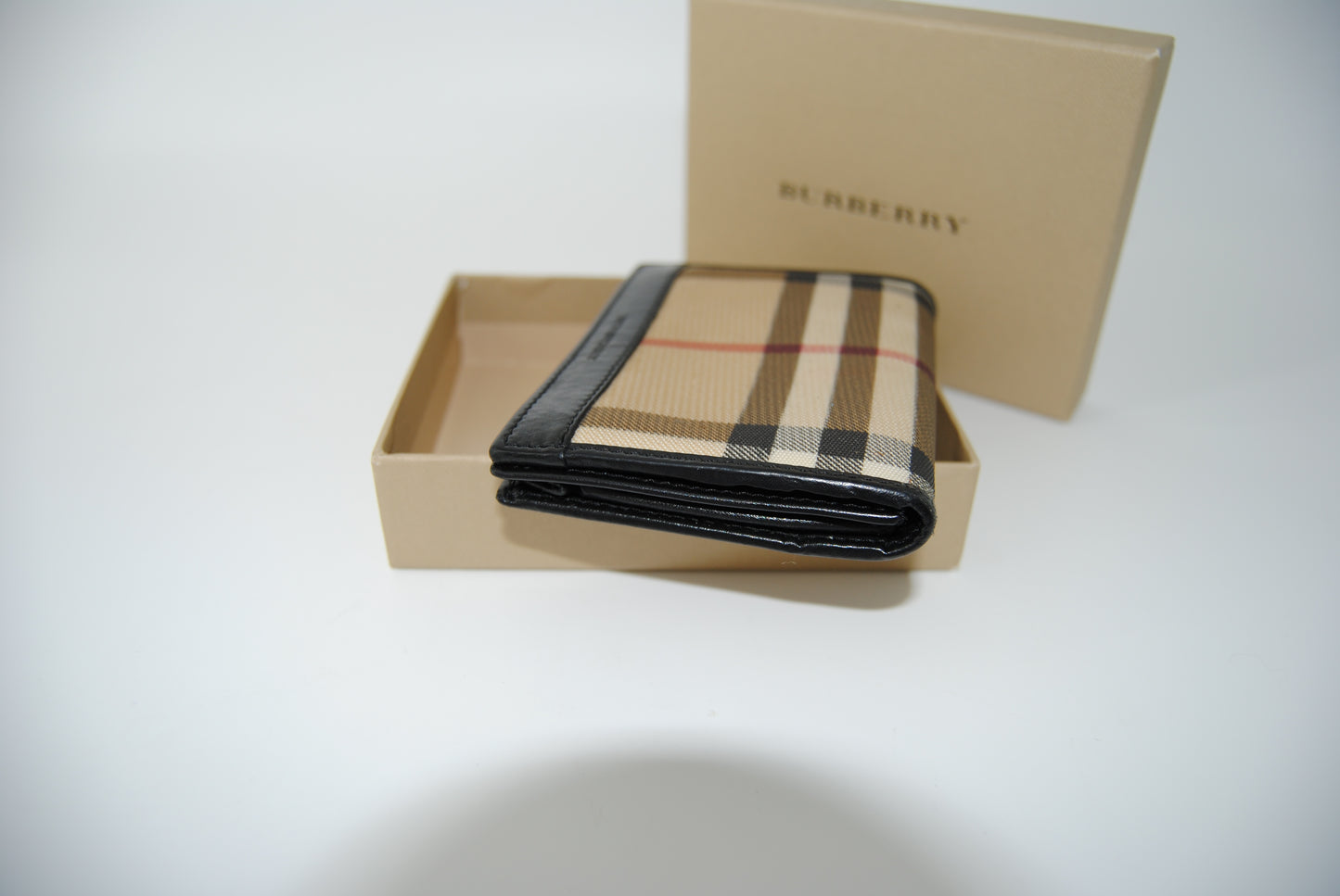 Burberry Nova Check Bi-Fold Wallet
