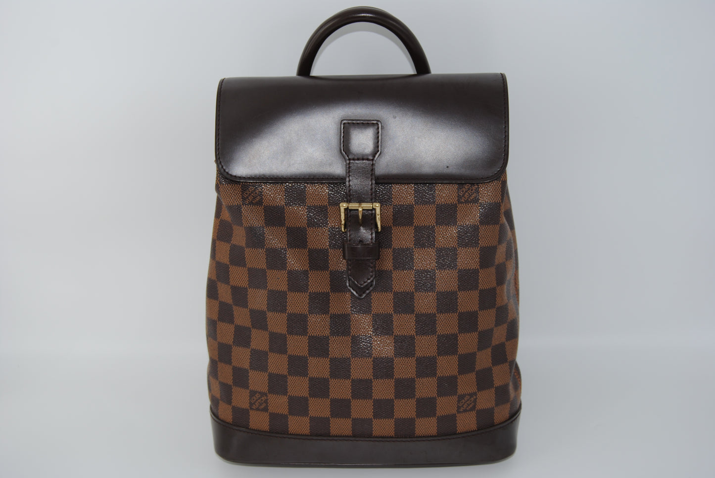 Louis Vuitton Damier Soho Rucksack Backpack Brown