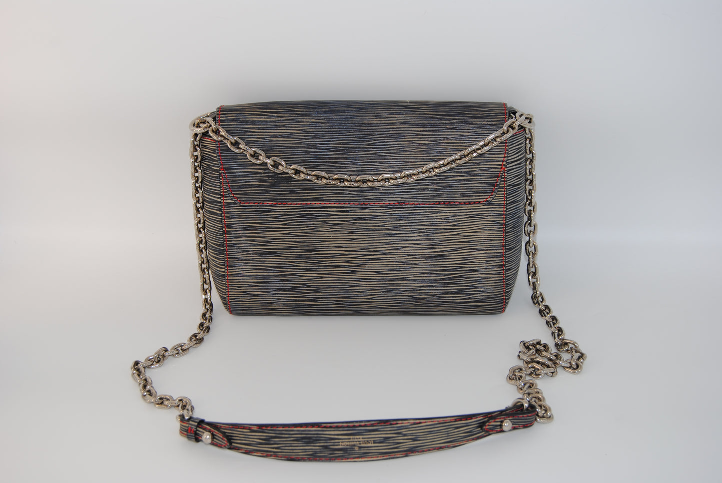 Louis Vuitton Epi Twist Shoulder Bag MM Denim Dark