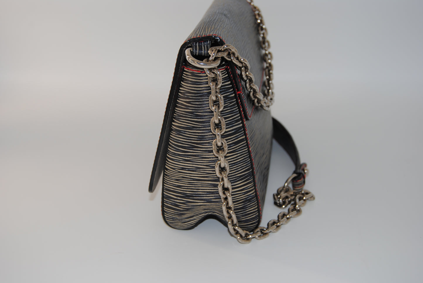 Louis Vuitton Epi Twist Shoulder Bag MM Denim Dark