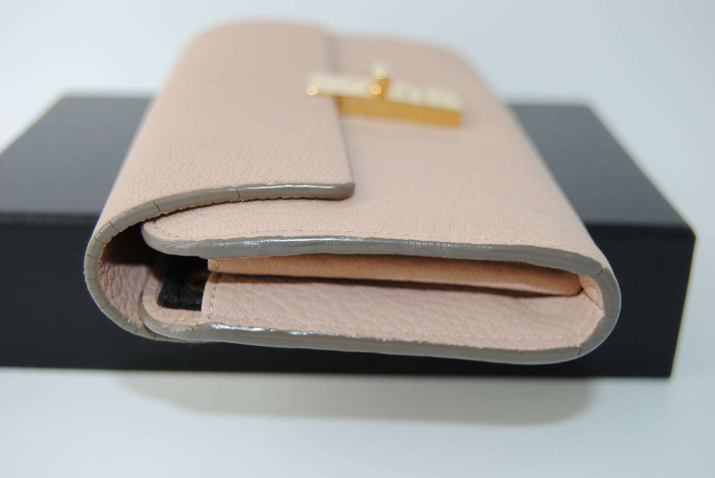 Chloe Pink Drew Flap Long Wallet