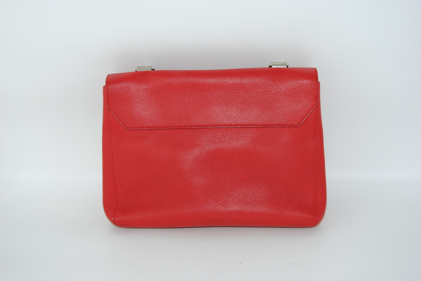 Louis Vuitton Soft Calfskin Lockme II Top Handle Rubis