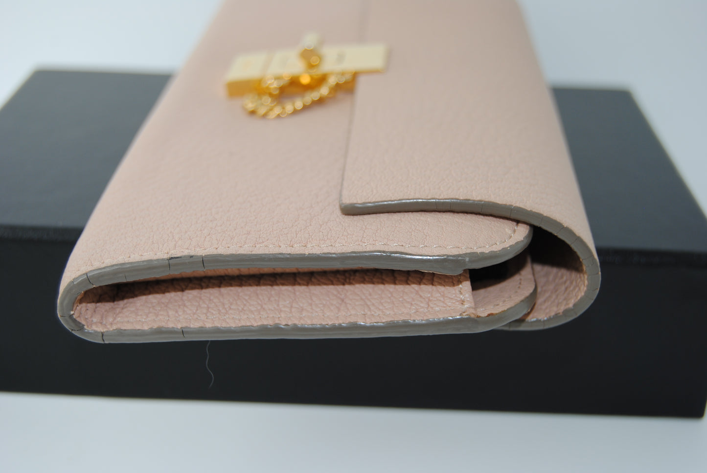 Chloe Pink Drew Flap Long Wallet