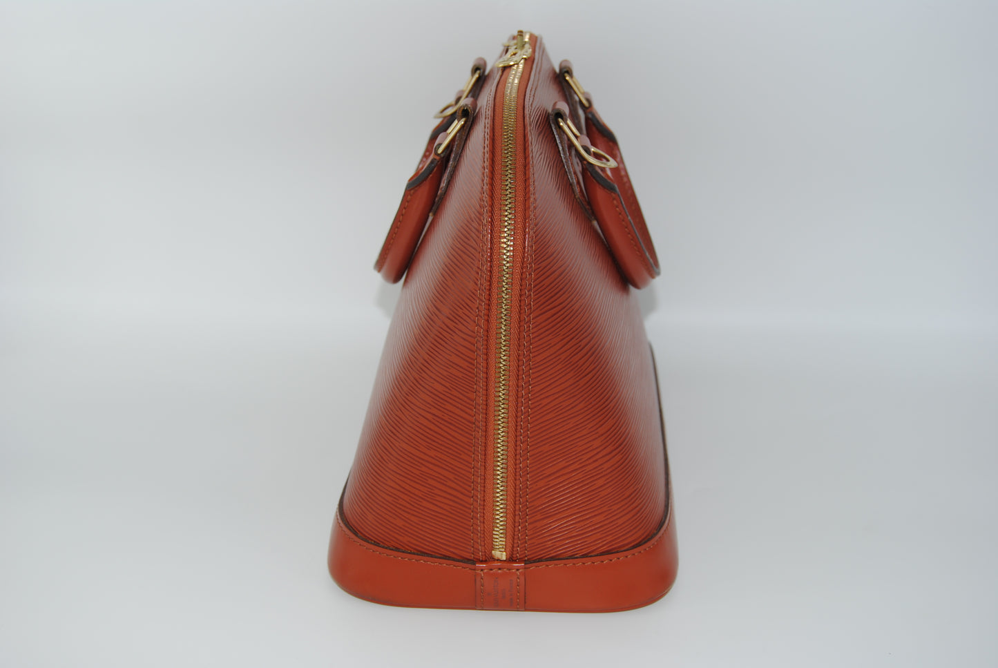 Louis Vuitton Brown Epi Alma Handbag
