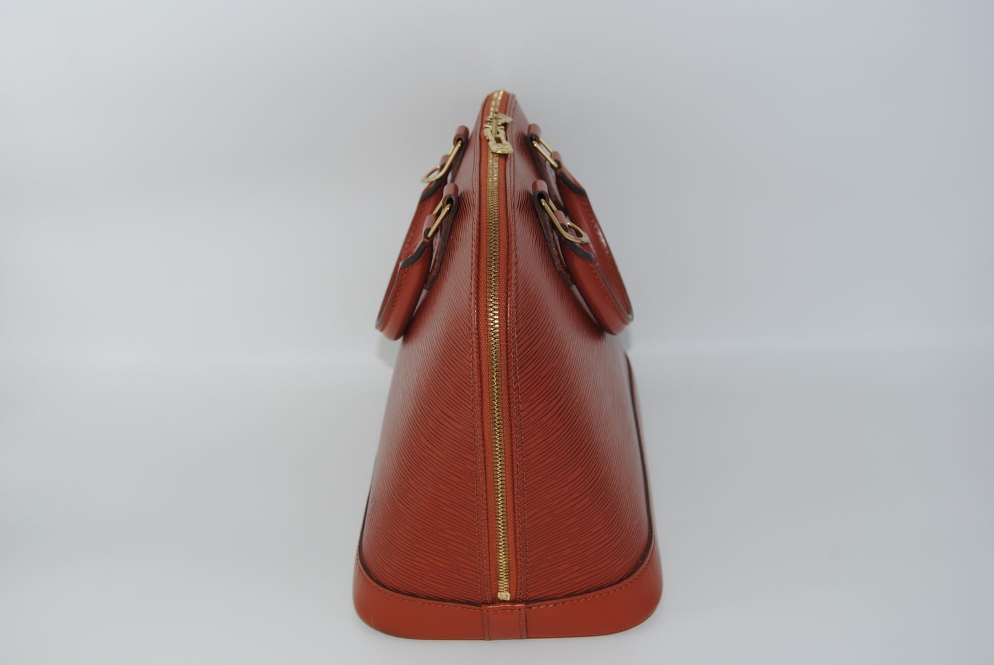 Louis Vuitton Brown Epi Alma Handbag