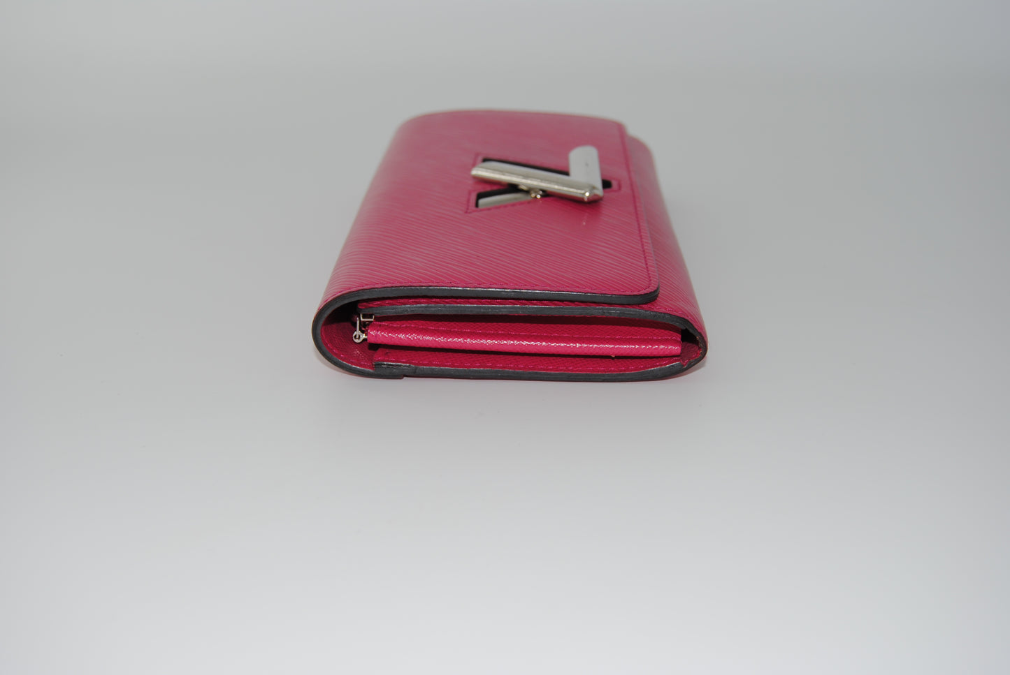 Louis Vuitton Epi Twist Large Wallet Fuchsia