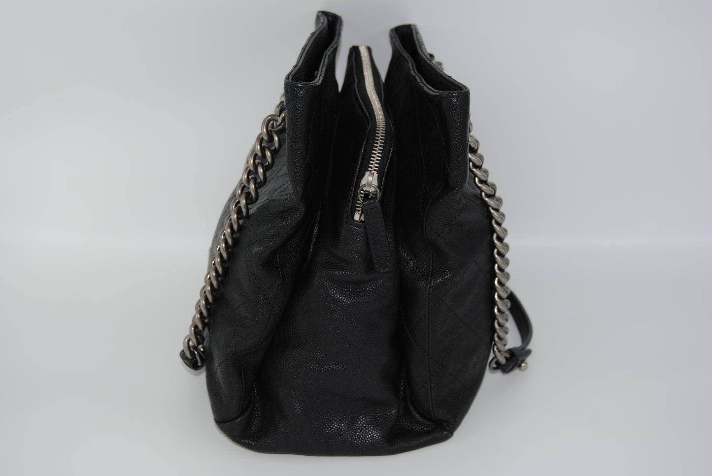 Chanel Simply CC Tote Quilted Caviar