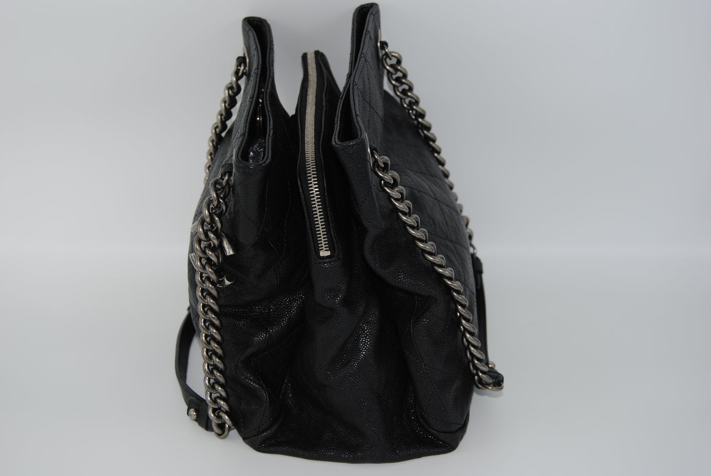 Chanel Simply CC Tote Quilted Caviar