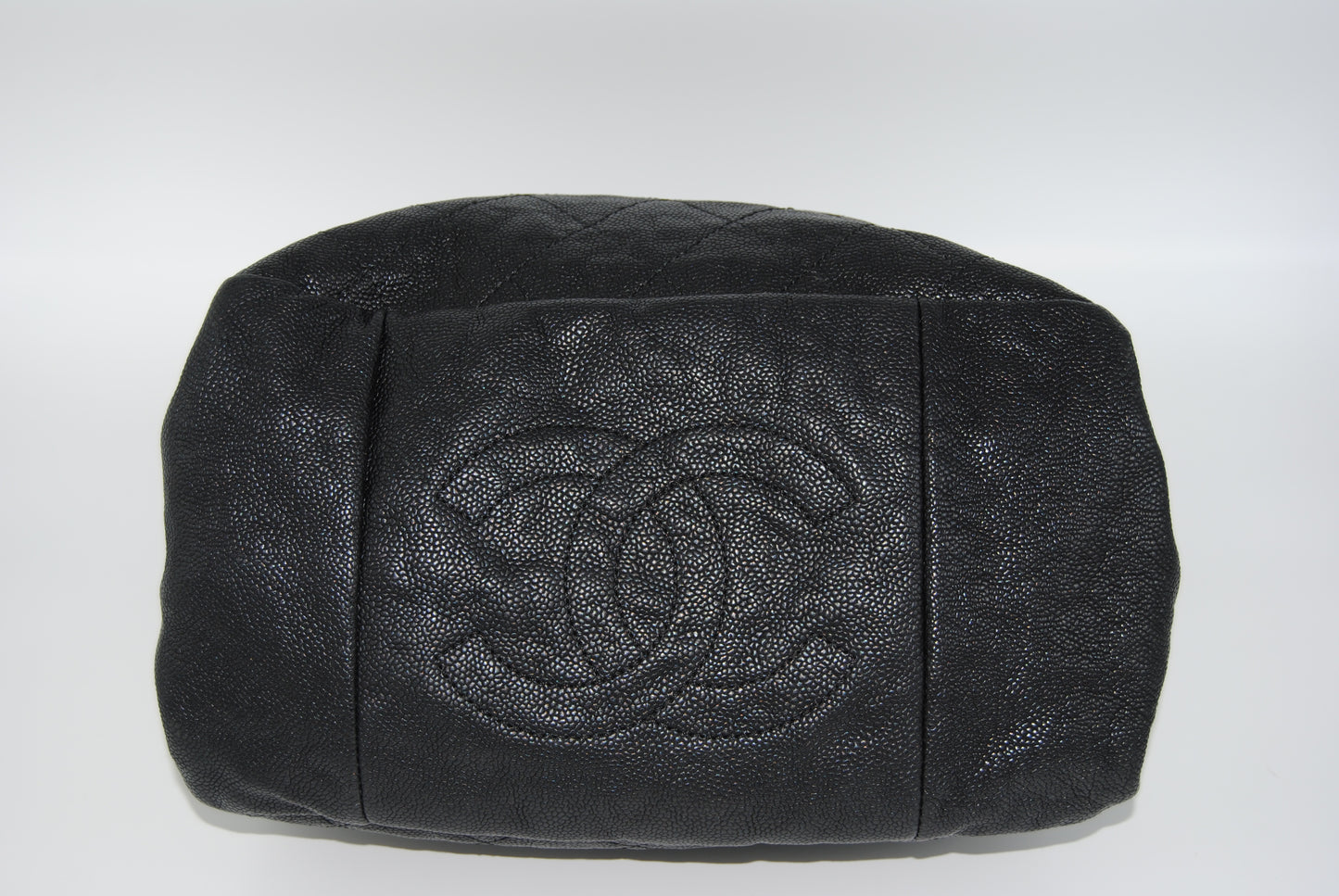Chanel Simply CC Tote Quilted Caviar