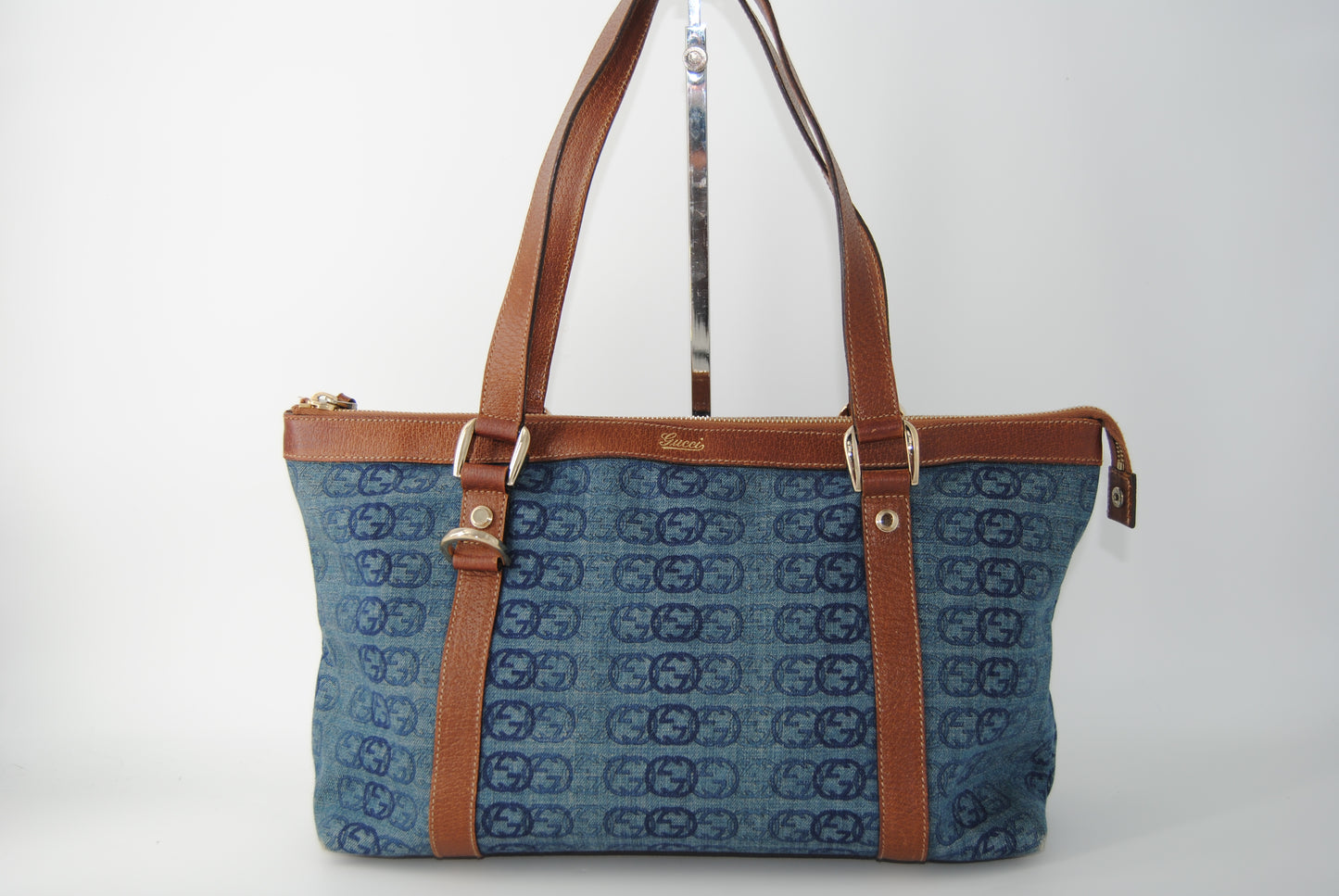 Gucci Denim Shoulder Bag