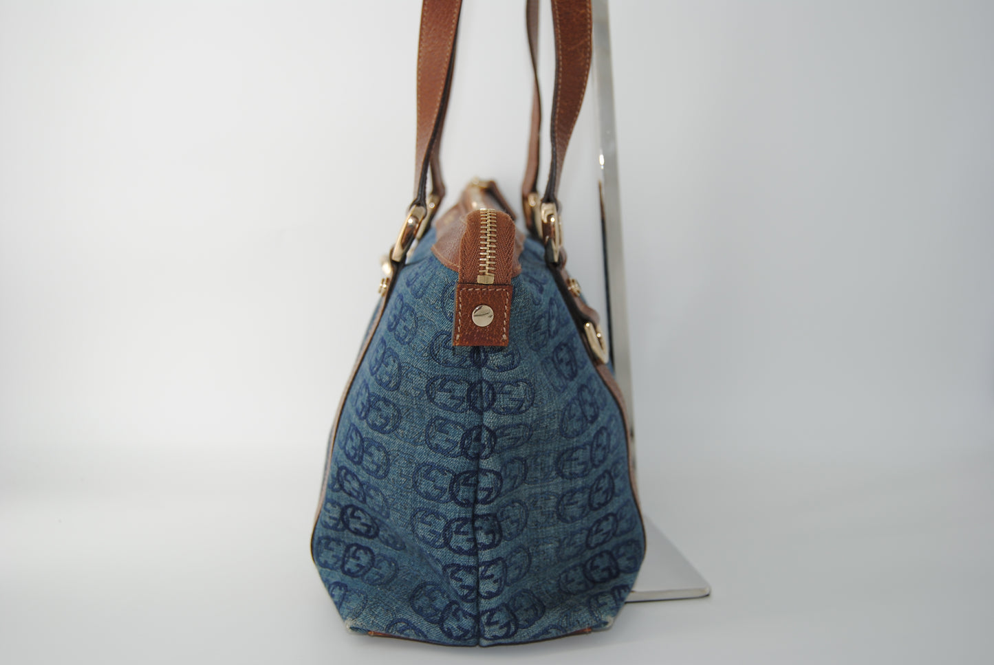 Gucci Denim Shoulder Bag