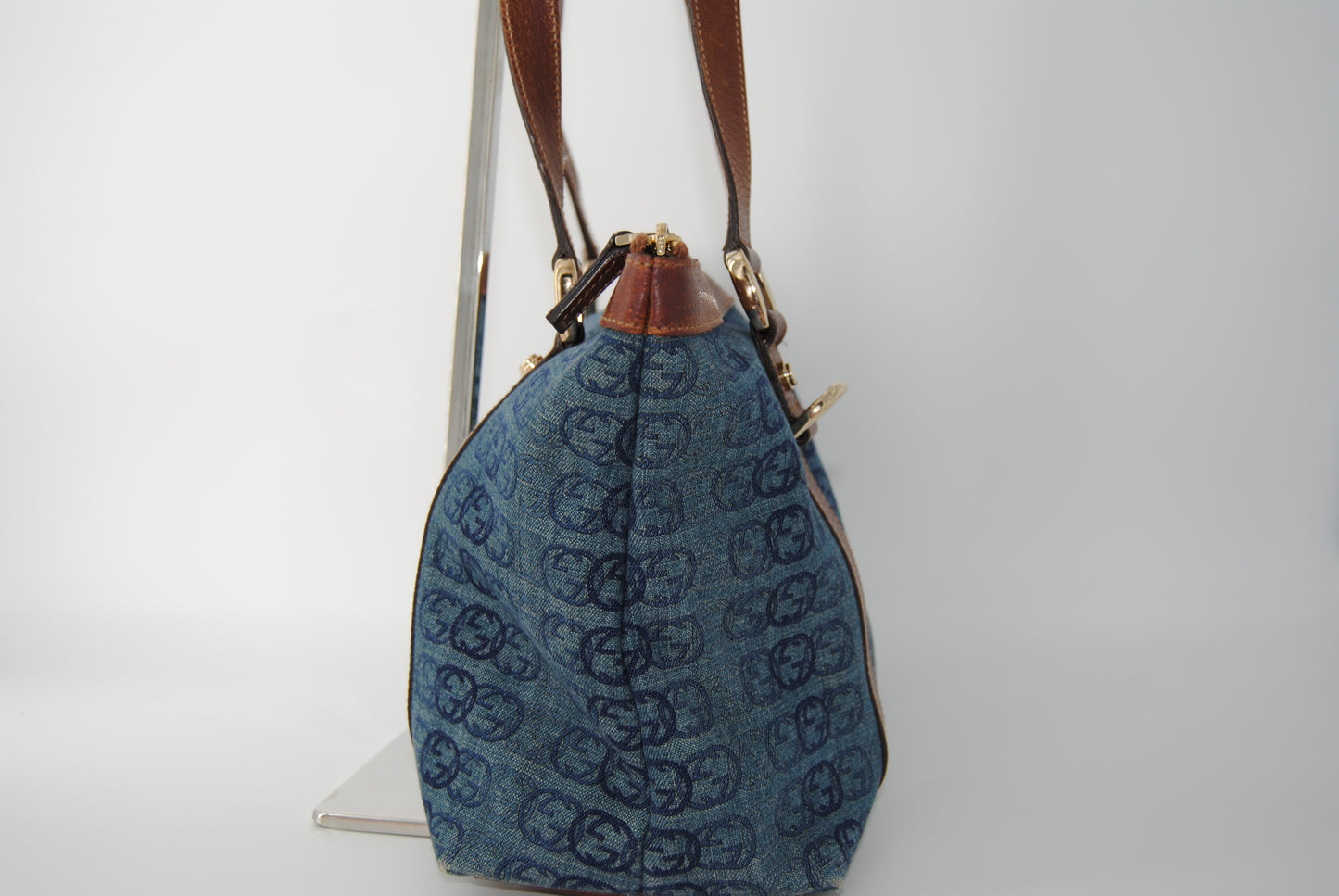 Gucci Denim Shoulder Bag
