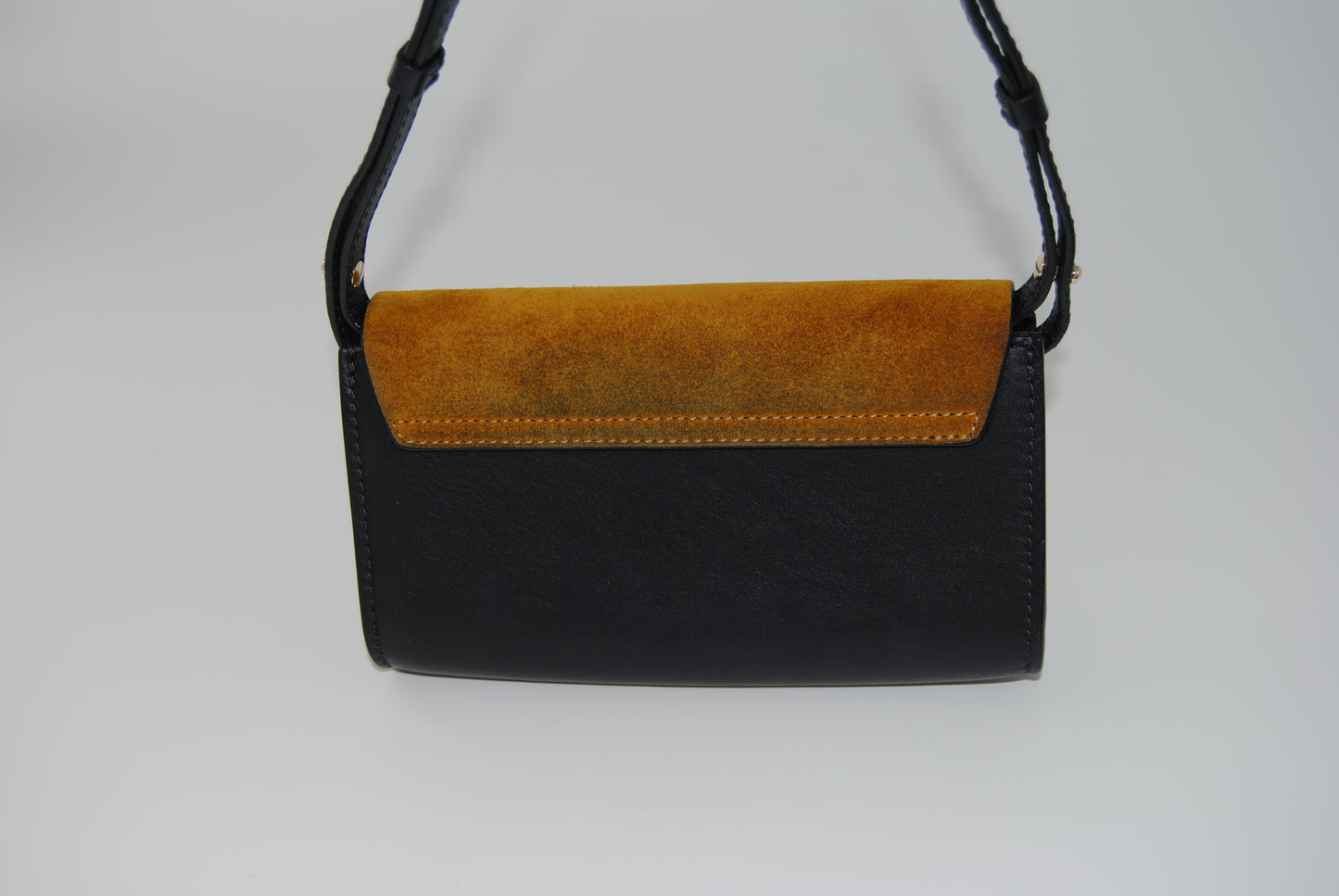 Chloe Faye Shoulder Bag Leather and Suede Small