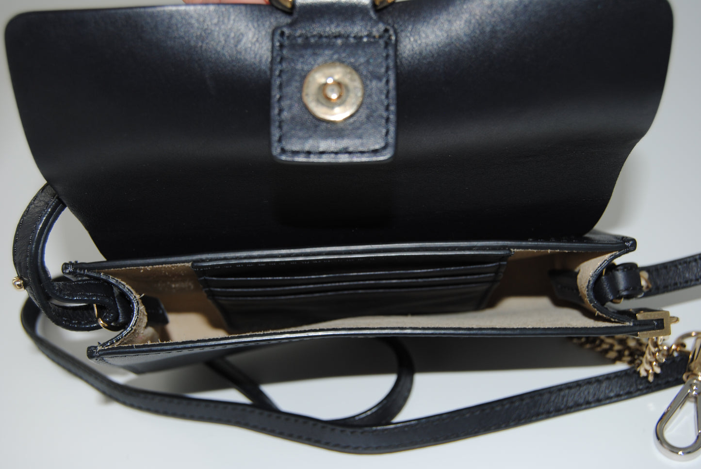 Chloe Faye Shoulder Bag Leather and Suede Small