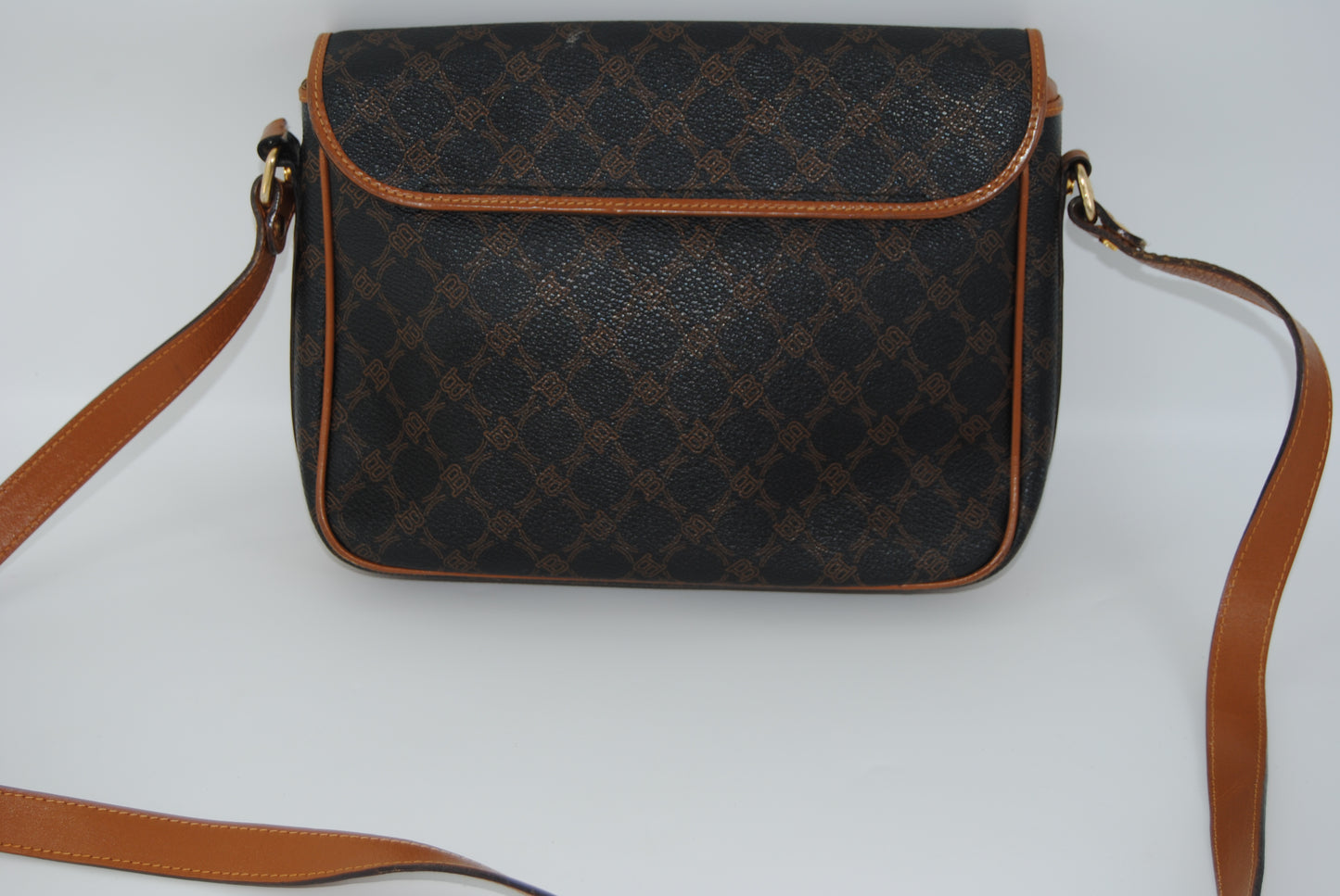 Bally Monogram Leather Crossbody