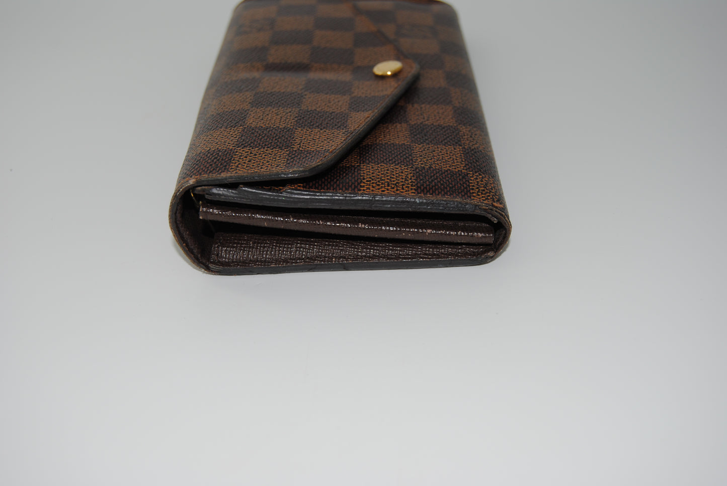 Louis Vuitton Damier Ebene Sarah Wallet