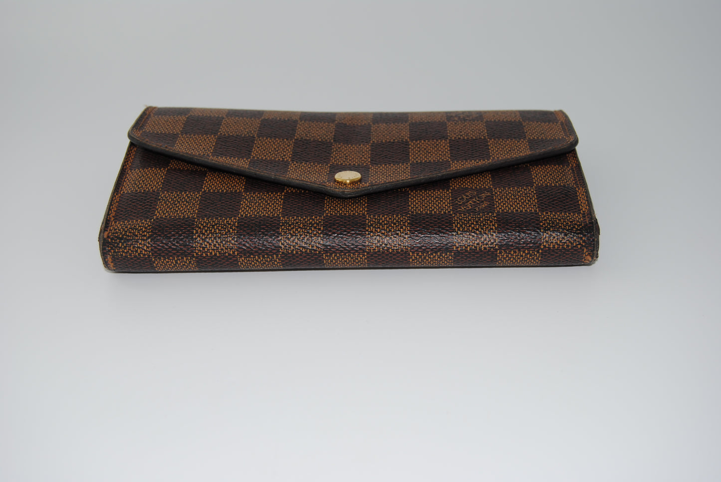 Louis Vuitton Damier Ebene Sarah Wallet