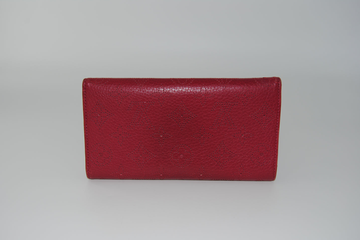 Louis Vuitton Mahina Iris Portefeuille Long Wallet Burgundy