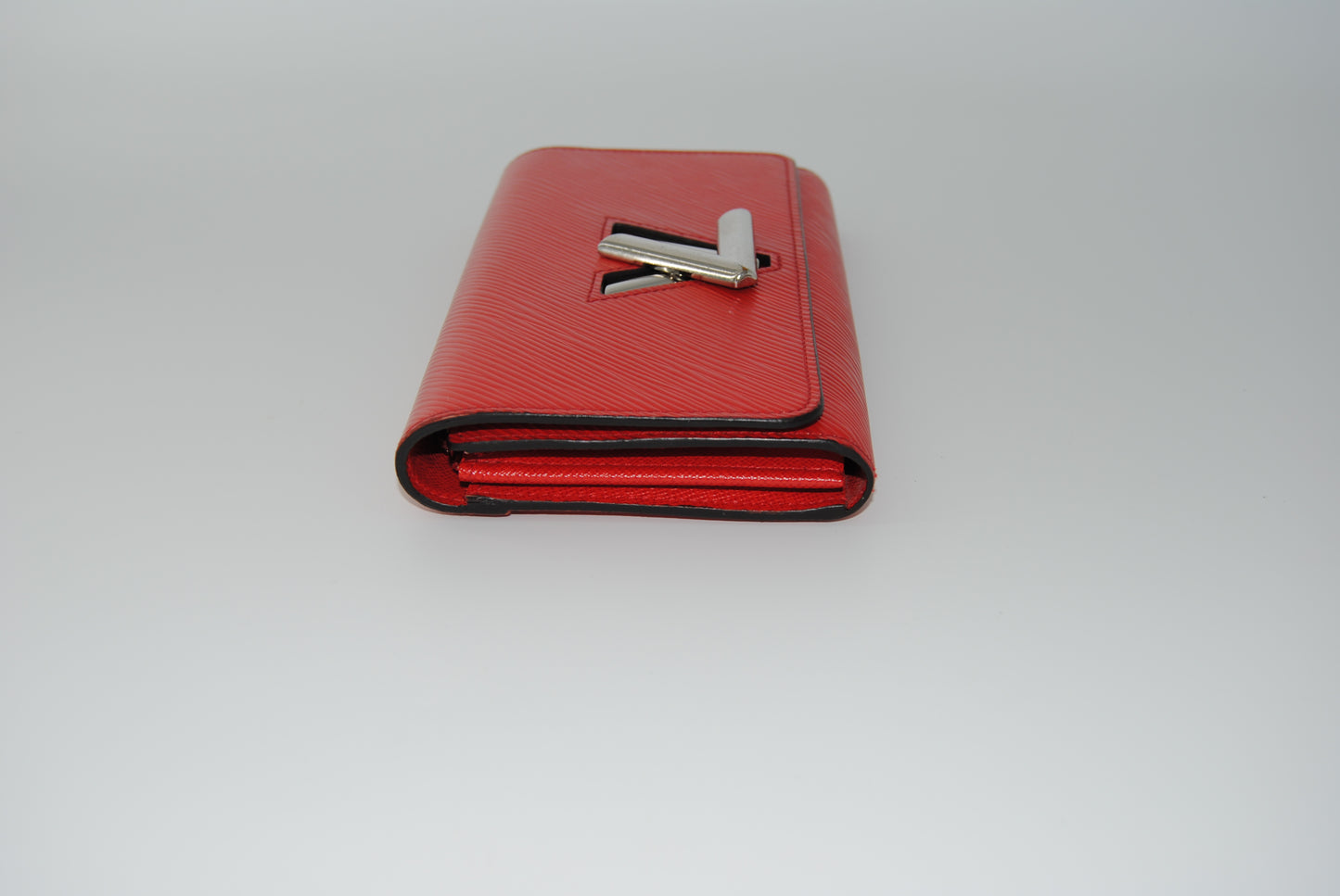 Louis Vuitton Epi Twist Long Wallet Red